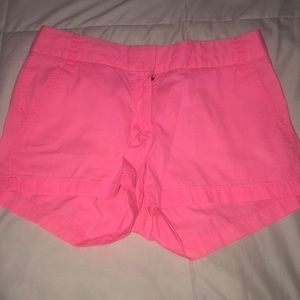Hot pink J.Crew shorts